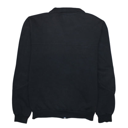 Adidas Boys Black Track Jacket 14 Years Full Zip Sports Activewear