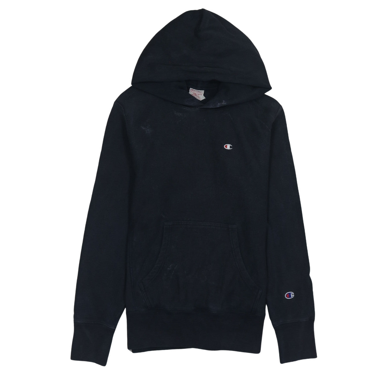 Mens UK Size M Champion Black Pullover Hoodie