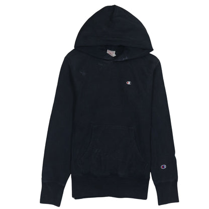 Mens UK Size M Champion Black Pullover Hoodie