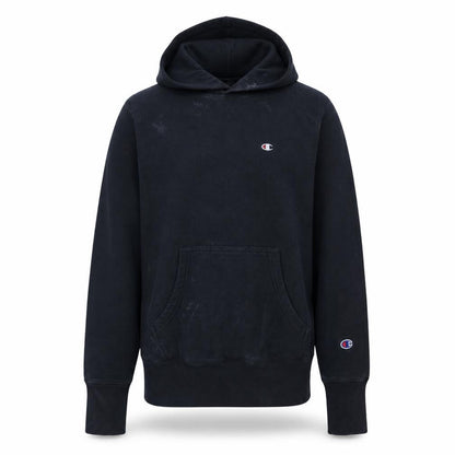 Mens UK Size M Champion Black Pullover Hoodie