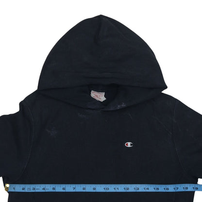 Mens UK Size M Champion Black Pullover Hoodie