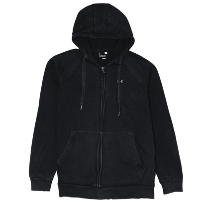Womens UK Size S Under armour Black Full Zip Hoodie