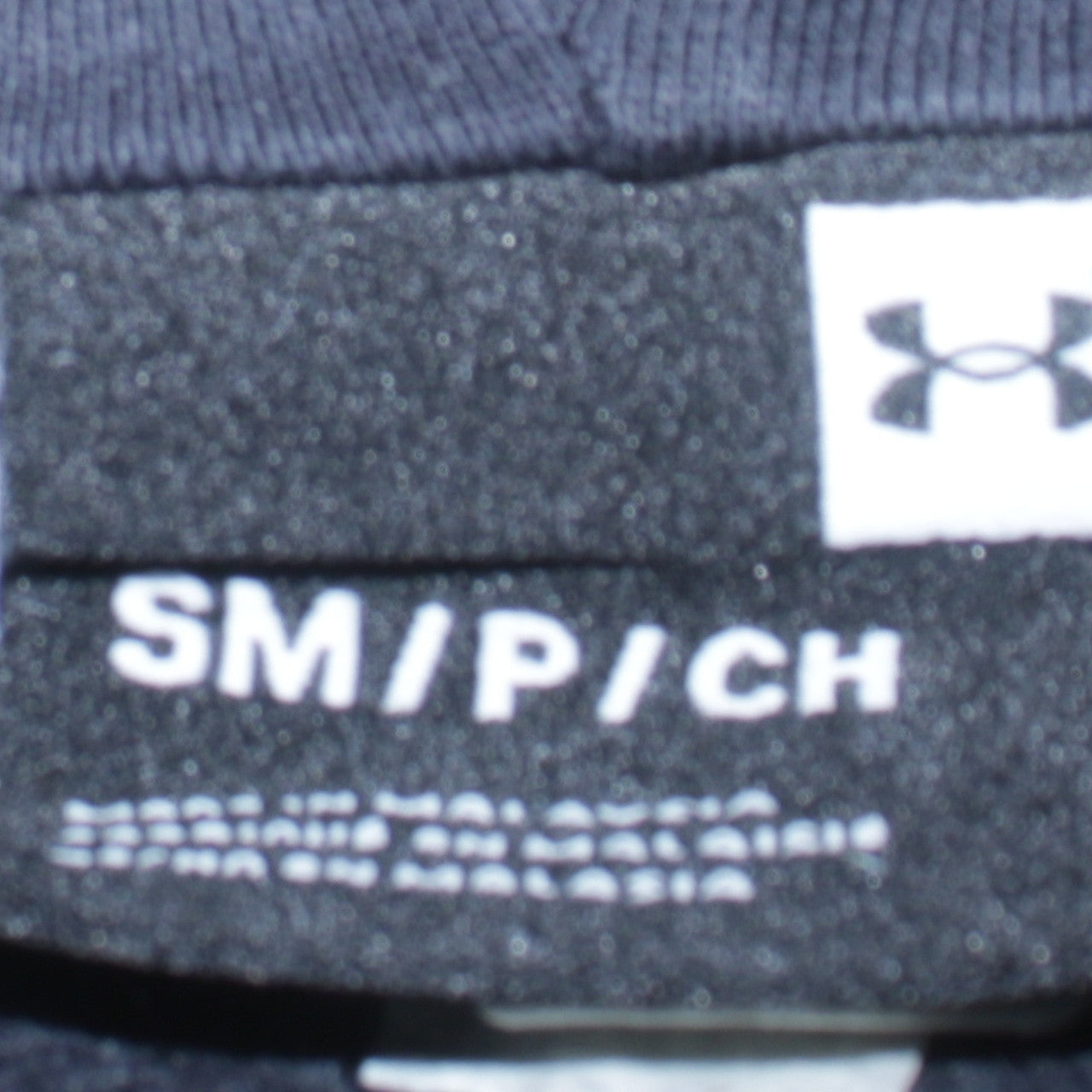 Womens UK Size S Under armour Black Full Zip Hoodie