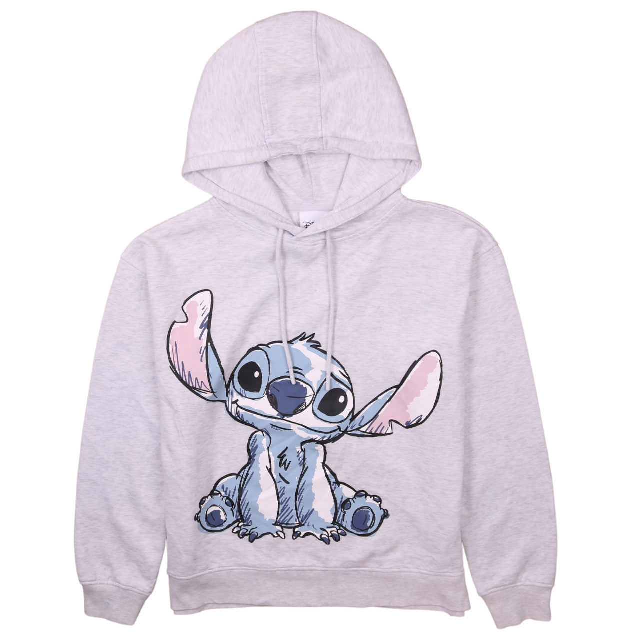 Womens UK Size S Disney Grey Pullover Hoodie