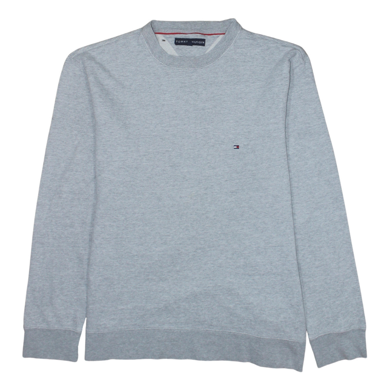 Mens UK Size M Tommy Hilfiger Grey Pullover Sweatshirt