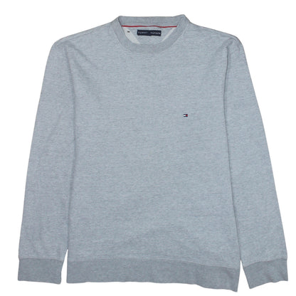 Mens UK Size M Tommy Hilfiger Grey Pullover Sweatshirt