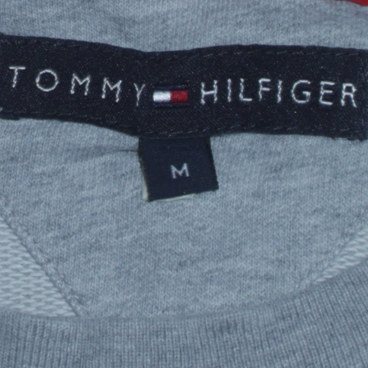 Mens UK Size M Tommy Hilfiger Grey Pullover Sweatshirt