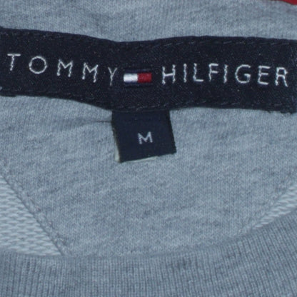 Mens UK Size M Tommy Hilfiger Grey Pullover Sweatshirt