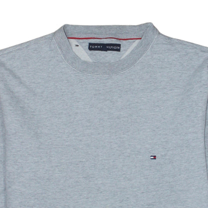 Mens UK Size M Tommy Hilfiger Grey Pullover Sweatshirt