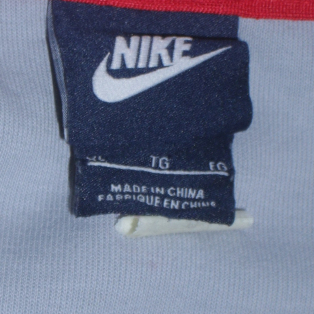 Mens UK Size XL Nike Grey Full Zip Hoodie