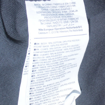 Mens UK Size XL Nike Grey Full Zip Hoodie