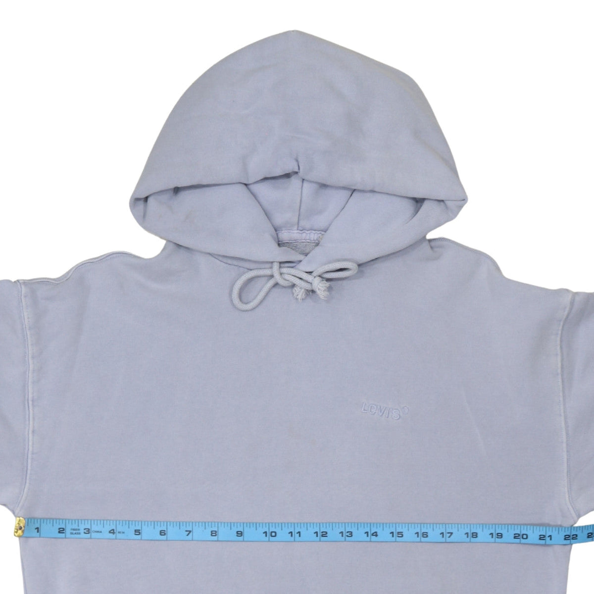 Womens UK Size S Levi's Blue Pullover Hoodie