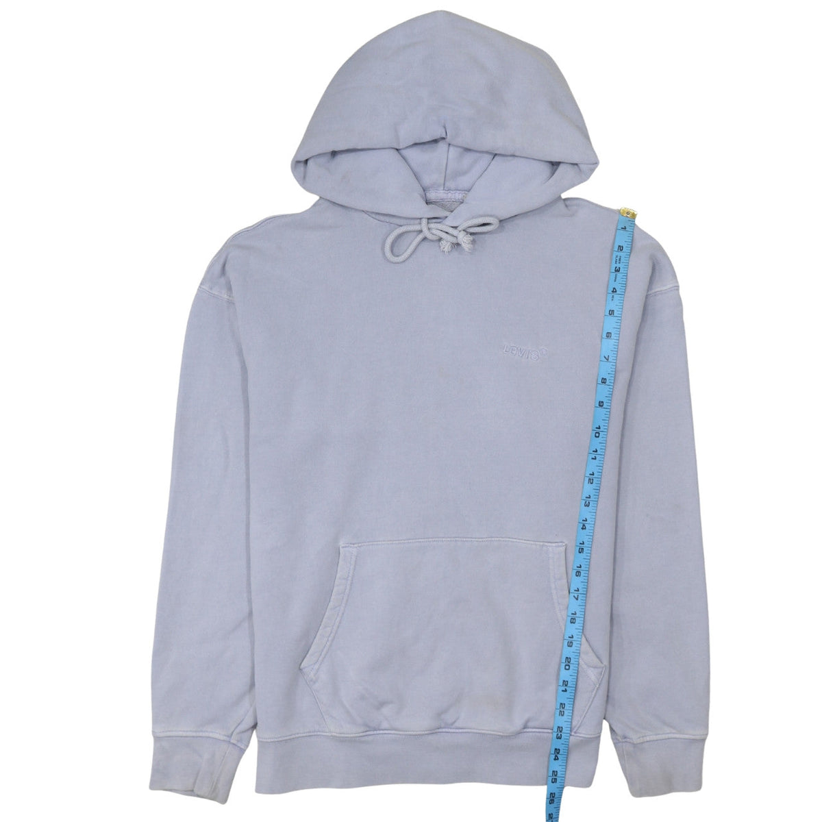 Womens UK Size S Levi's Blue Pullover Hoodie