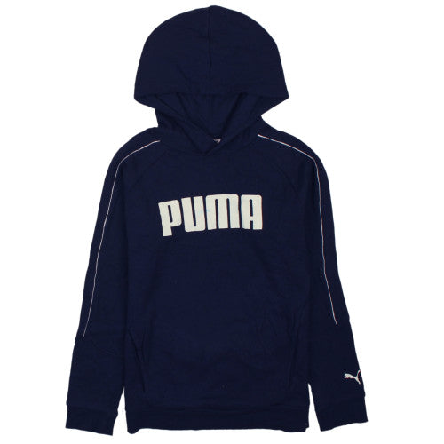 Womens UK Size 2XL PUMA Blue Pullover Hoodie