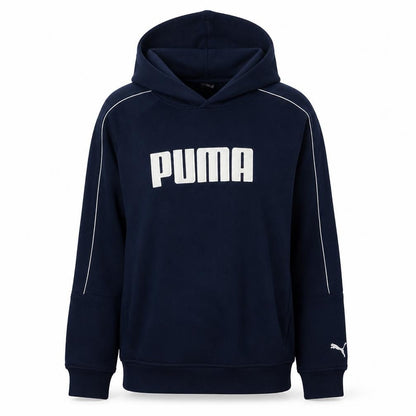 Womens UK Size 2XL PUMA Blue Pullover Hoodie