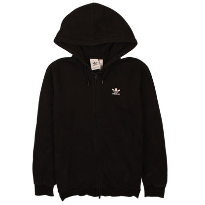 Mens UK Size S adidas Black Full Zip Hoodie