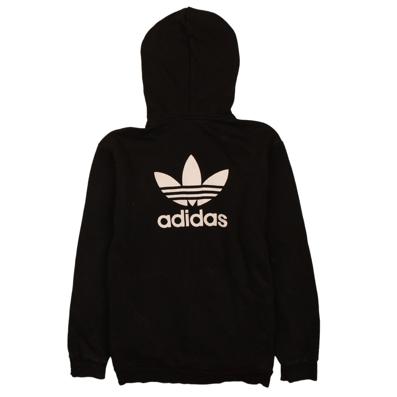 Mens UK Size S adidas Black Full Zip Hoodie
