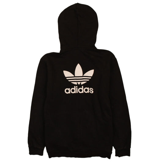 Mens UK Size S adidas Black Full Zip Hoodie