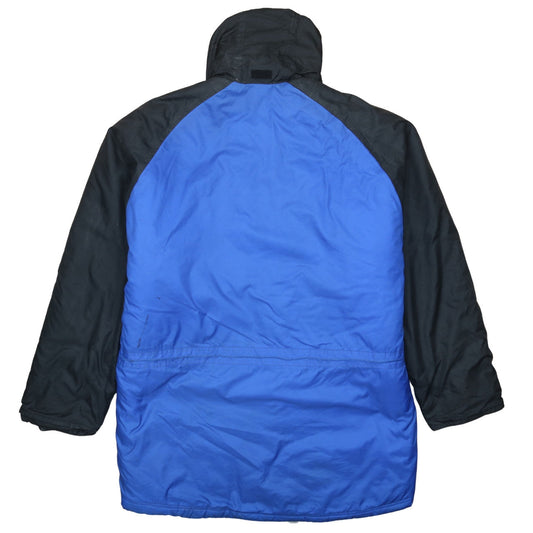 Mens UK Size XL adidas Blue Parka Coat