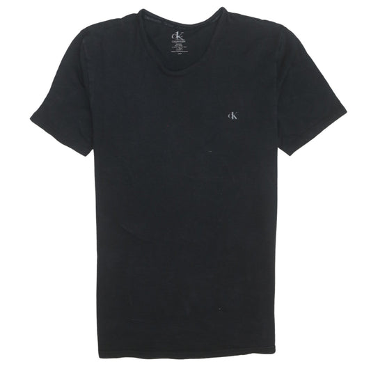 Mens UK Size S Calvin Klein Black  T-Shirt