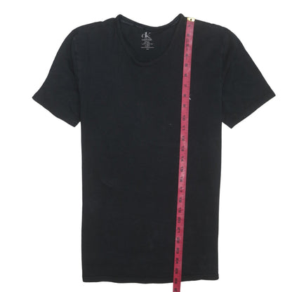 Mens UK Size S Calvin Klein Black  T-Shirt