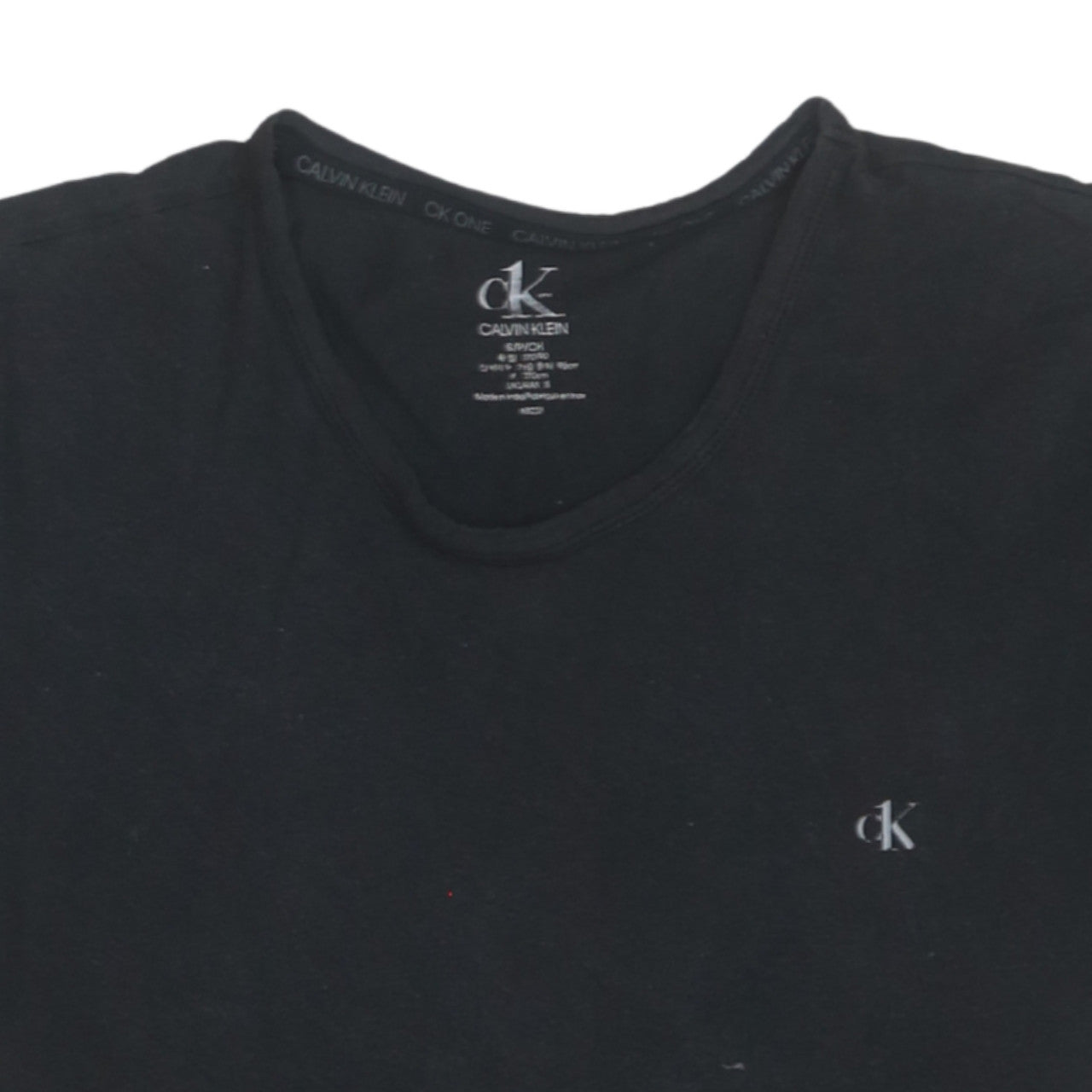 Mens UK Size S Calvin Klein Black  T-Shirt