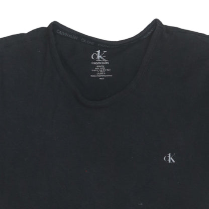 Mens UK Size S Calvin Klein Black  T-Shirt