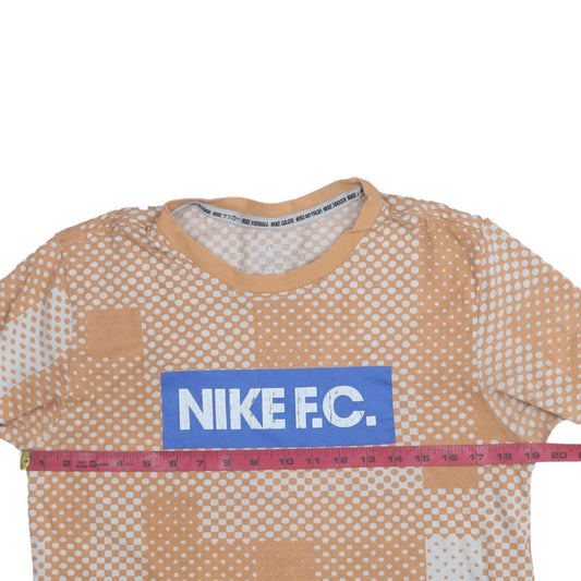 Mens UK Size S Nike Beige  T-Shirt