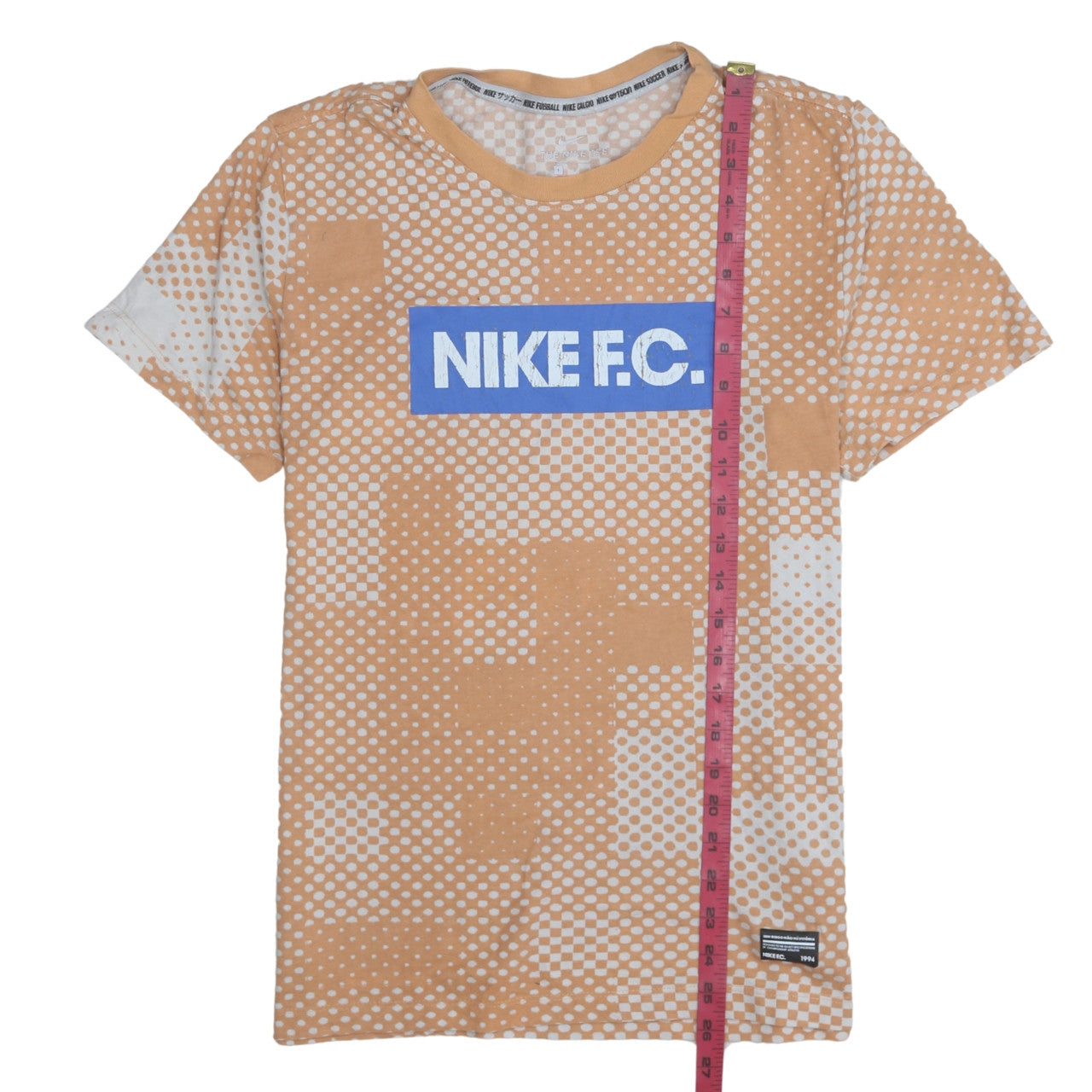 Mens UK Size S Nike Beige  T-Shirt