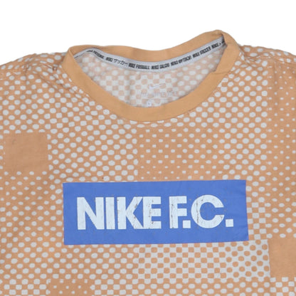 Mens UK Size S Nike Beige  T-Shirt