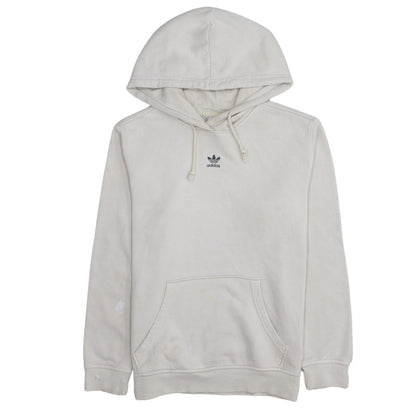 Womens UK Size S adidas Beige Pullover Hoodie