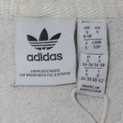 Womens UK Size S adidas Beige Pullover Hoodie