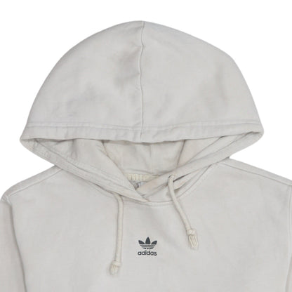 Womens UK Size S adidas Beige Pullover Hoodie