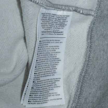 Mens UK Size M Nike Grey Full Zip Hoodie