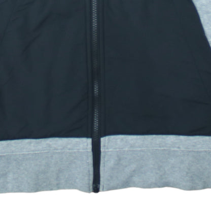 Mens UK Size M Nike Grey Full Zip Hoodie