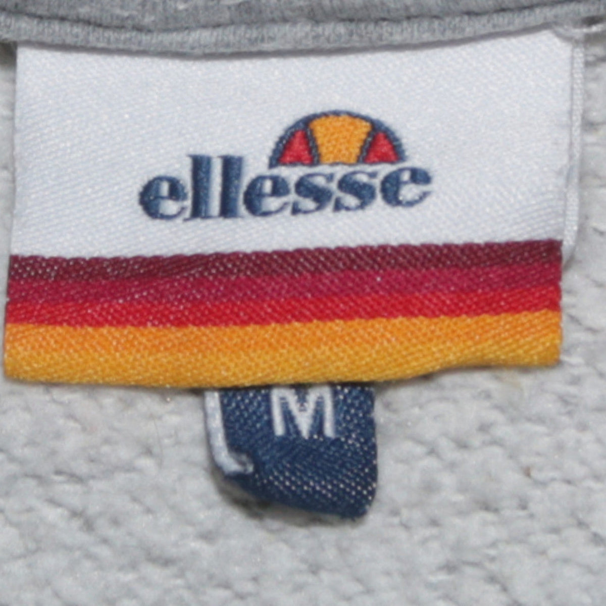 Mens UK Size M ellesse Grey Pullover Sweatshirt