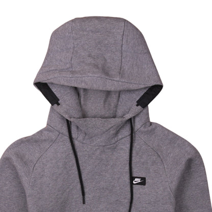 Mens UK Size S Nike Grey Pullover Hoodie