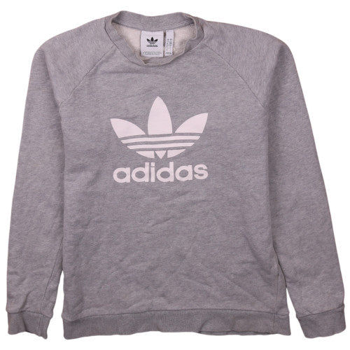 Mens UK Size S adidas Grey Pullover Sweatshirt