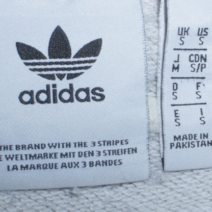 Mens UK Size S adidas Grey Pullover Sweatshirt