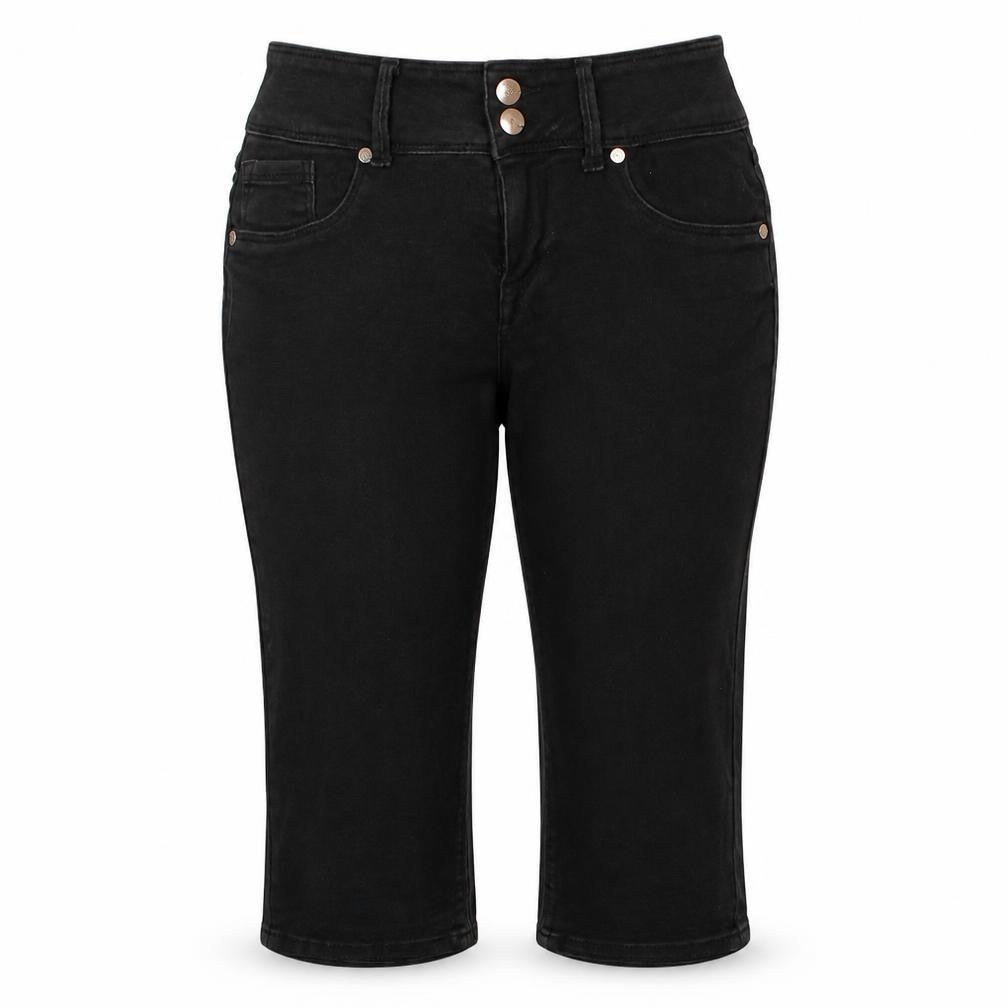 Womens UK Size 10 1822 Denim Regular Fit Bermuda Shorts
