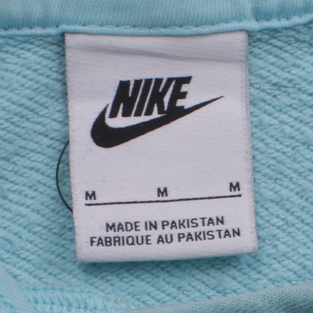 Womens UK Size M Nike Blue Pullover Hoodie