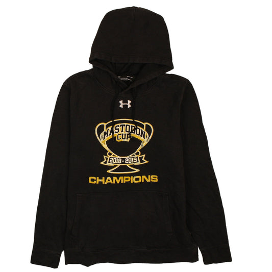 Mens UK Size S Under armour Black Pullover Hoodie
