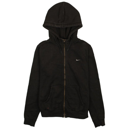Womens UK Size 16 Nike Black Full Zip Hoodie