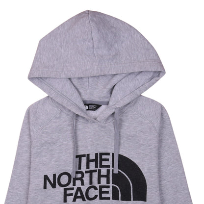 Womens UK Size XS The North Face Grey Pullover Hoodie