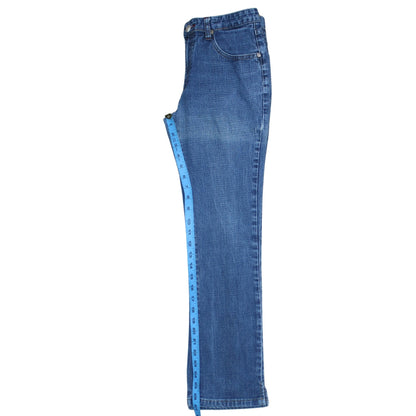 Mens UK Size 29 Mega Special Jean Wear Regular Fit Casual Blue Trousers