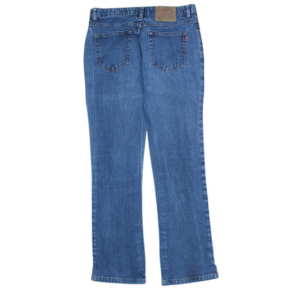 Mens UK Size 29 Mega Special Jean Wear Regular Fit Casual Blue Trousers