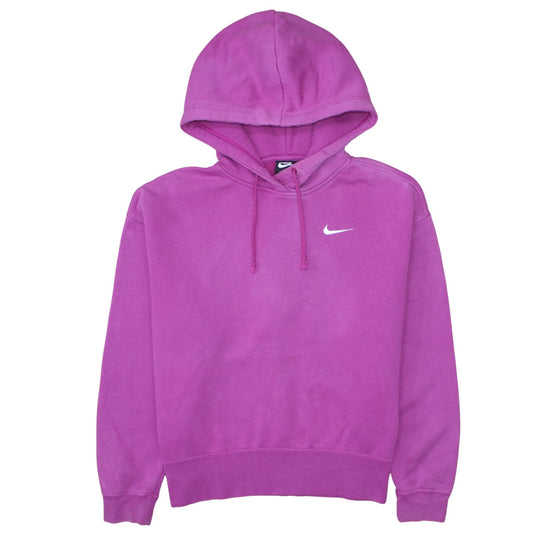 Womens UK Size M Nike Pink Pullover Hoodie