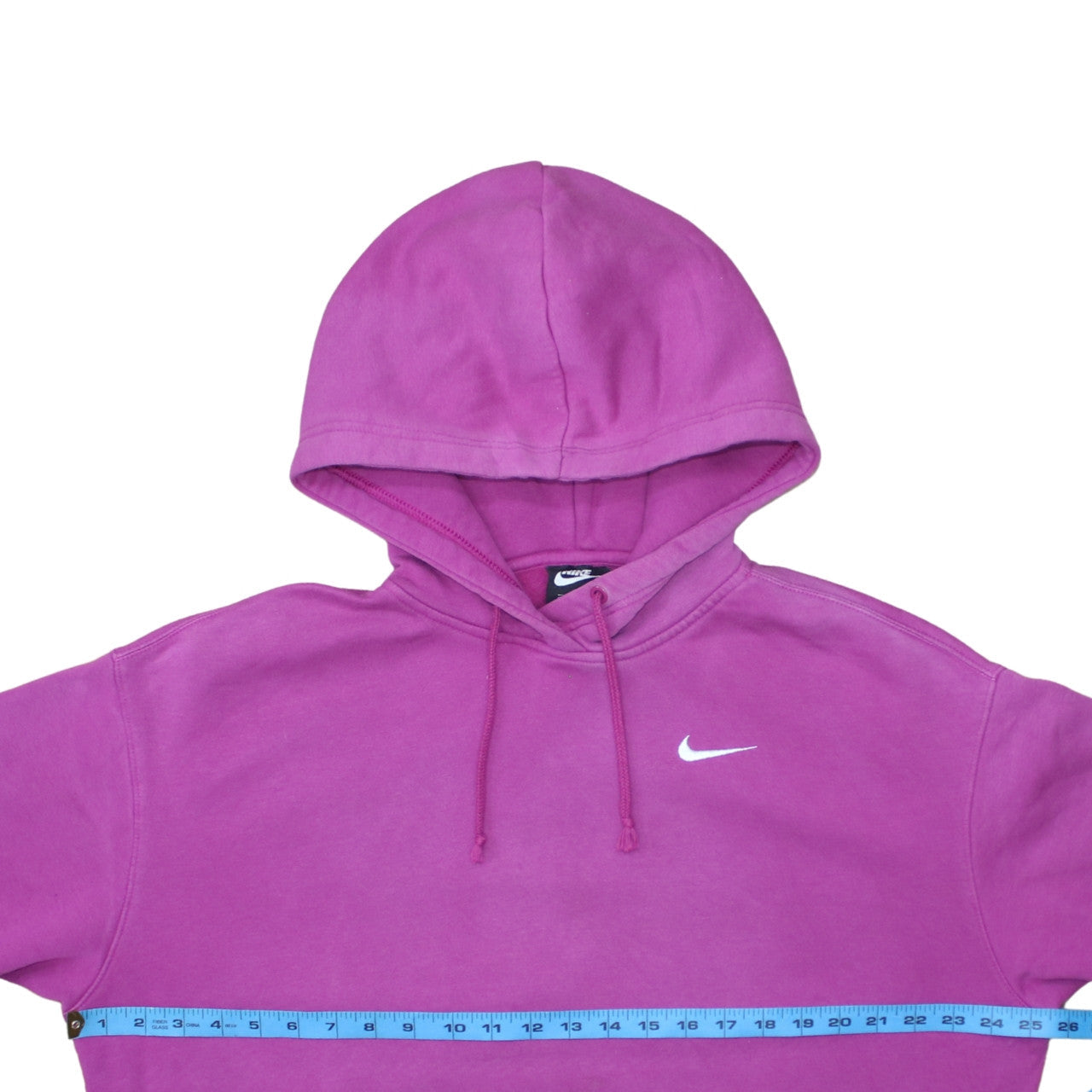 Womens UK Size M Nike Pink Pullover Hoodie