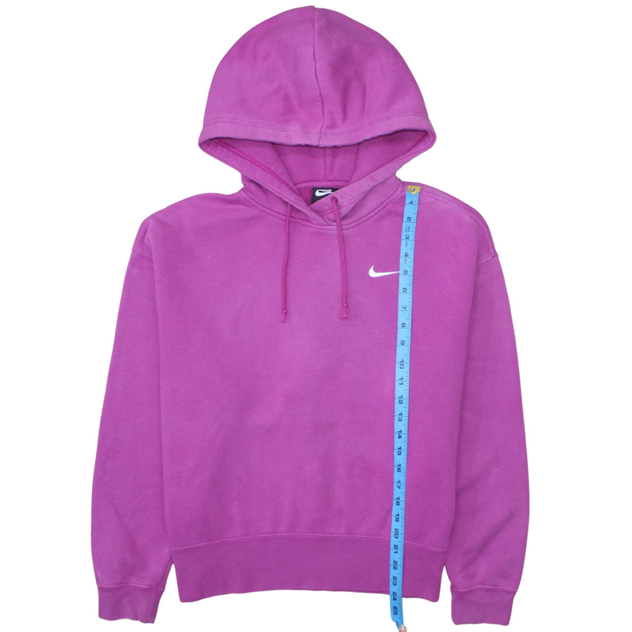 Womens UK Size M Nike Pink Pullover Hoodie