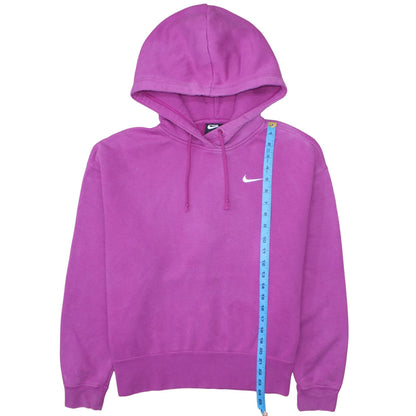 Womens UK Size M Nike Pink Pullover Hoodie